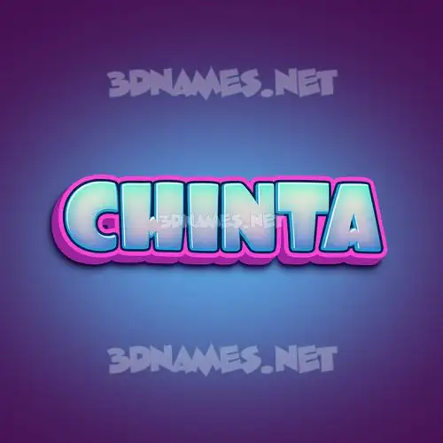 chinta in Phat Purple style - 3D name wallpaper chinta in Phat Purple style - 3D name wallpaper