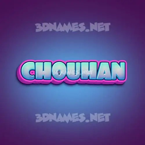 chouhan in Phat Purple style - 3D name wallpaper chouhan in Phat Purple style - 3D name wallpaper