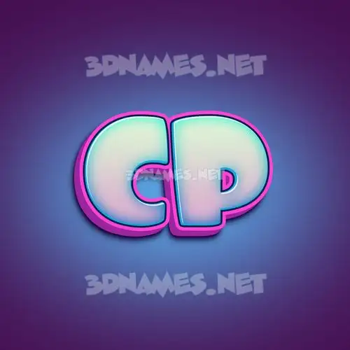 cp in Phat Purple style - 3D name wallpaper cp in Phat Purple style - 3D name wallpaper