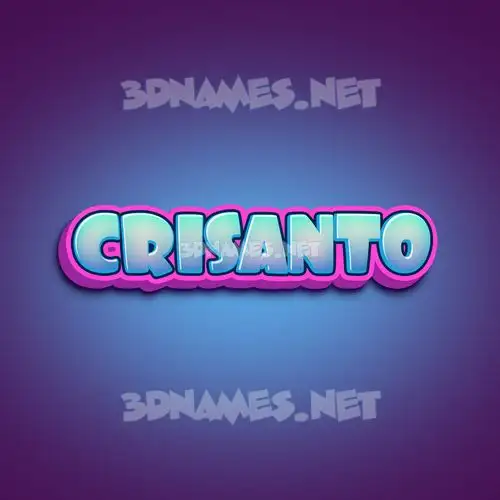 crisanto in Phat Purple style - 3D name wallpaper crisanto in Phat Purple style - 3D name wallpaper