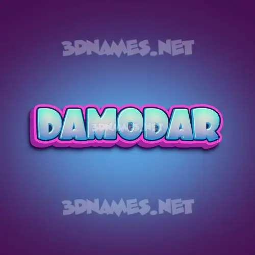 damodar in Phat Purple style - 3D name wallpaper damodar in Phat Purple style - 3D name wallpaper