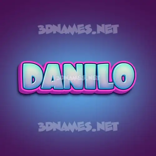danilo in Phat Purple style - 3D name wallpaper danilo in Phat Purple style - 3D name wallpaper