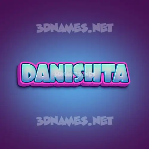 danishta in Phat Purple style - 3D name wallpaper danishta in Phat Purple style - 3D name wallpaper