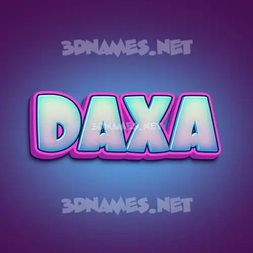 daxa in Phat Purple style - 3D name wallpaper daxa in Phat Purple style - 3D name wallpaper