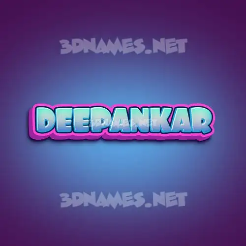 deepankar in Phat Purple style - 3D name wallpaper