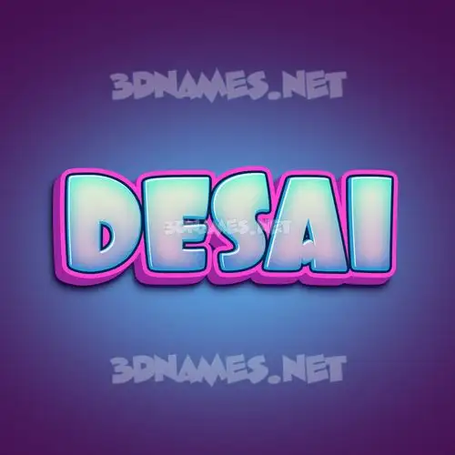 desai in Phat Purple style - 3D name wallpaper desai in Phat Purple style - 3D name wallpaper