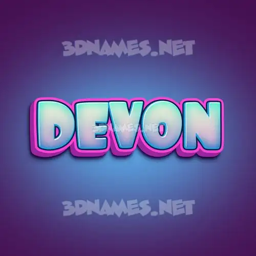 devon in Phat Purple style - 3D name wallpaper devon in Phat Purple style - 3D name wallpaper