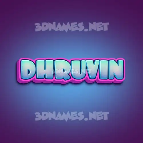 dhruvin in Phat Purple style - 3D name wallpaper dhruvin in Phat Purple style - 3D name wallpaper