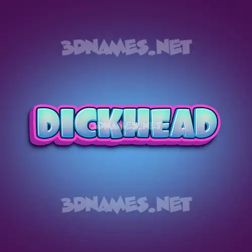 dickhead in Phat Purple style - 3D name wallpaper dickhead in Phat Purple style - 3D name wallpaper