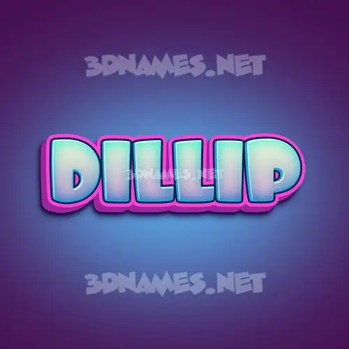 dillip in Phat Purple style - 3D name wallpaper dillip in Phat Purple style - 3D name wallpaper