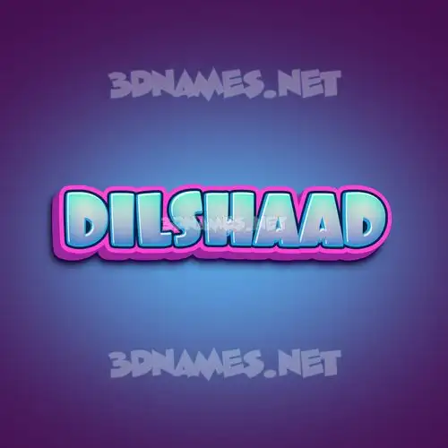 dilshaad in Phat Purple style - 3D name wallpaper dilshaad in Phat Purple style - 3D name wallpaper
