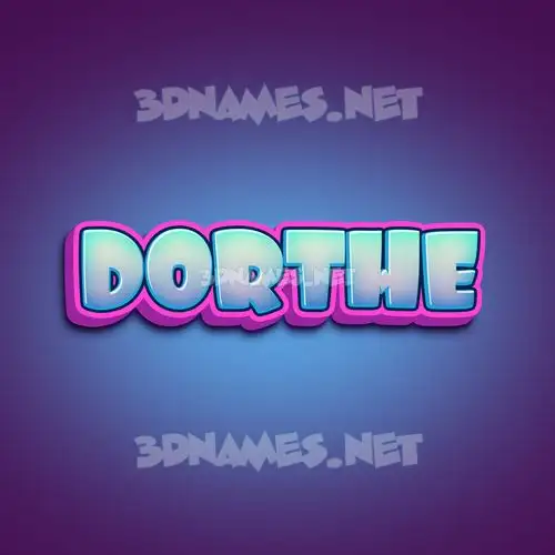 dorthe in Phat Purple style - 3D name wallpaper dorthe in Phat Purple style - 3D name wallpaper