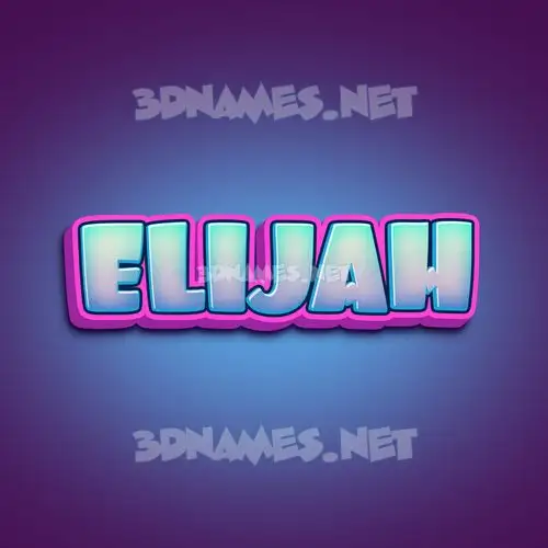 elijah in Phat Purple style - 3D name wallpaper elijah in Phat Purple style - 3D name wallpaper