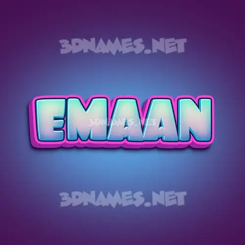 emaan in Phat Purple style - 3D name wallpaper emaan in Phat Purple style - 3D name wallpaper