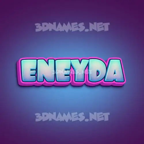 eneyda in Phat Purple style - 3D name wallpaper eneyda in Phat Purple style - 3D name wallpaper