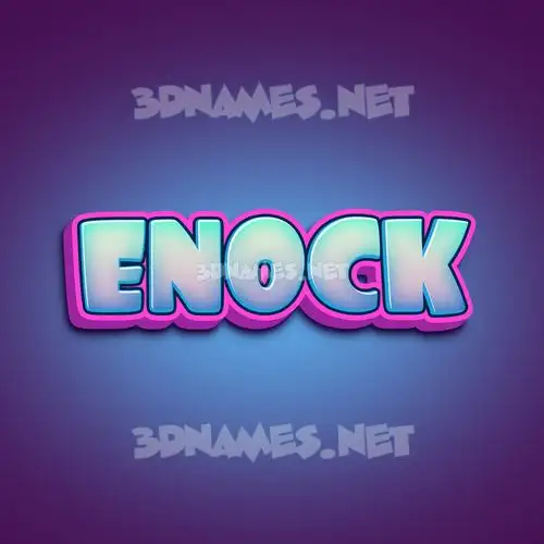 enock in Phat Purple style - 3D name wallpaper enock in Phat Purple style - 3D name wallpaper