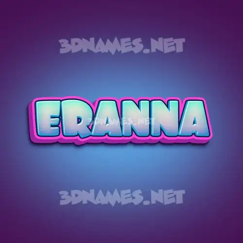 eranna in Phat Purple style - 3D name wallpaper eranna in Phat Purple style - 3D name wallpaper