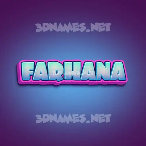 farhana in Phat Purple style - 3D name wallpaper farhana in Phat Purple style - 3D name wallpaper