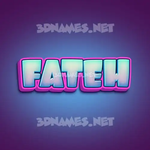 fateh in Phat Purple style - 3D name wallpaper fateh in Phat Purple style - 3D name wallpaper