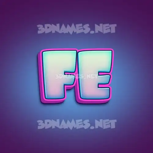 fe in Phat Purple style - 3D name wallpaper fe in Phat Purple style - 3D name wallpaper
