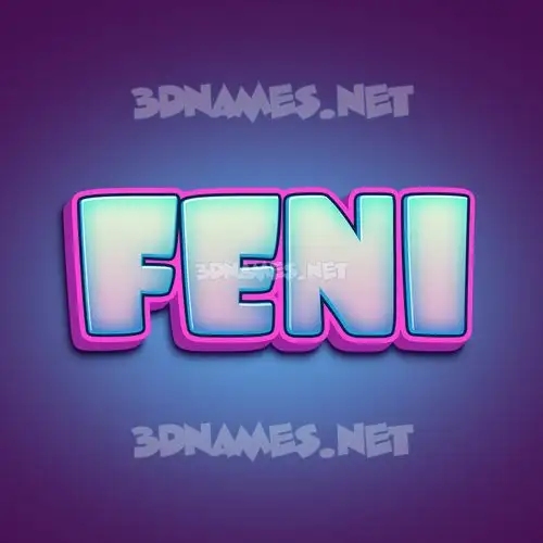feni in Phat Purple style - 3D name wallpaper feni in Phat Purple style - 3D name wallpaper
