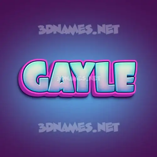 gayle in Phat Purple style - 3D name wallpaper gayle in Phat Purple style - 3D name wallpaper