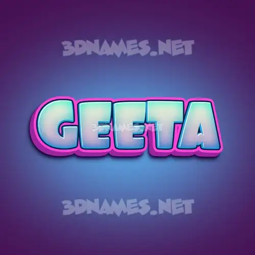geeta in Phat Purple style - 3D name wallpaper geeta in Phat Purple style - 3D name wallpaper