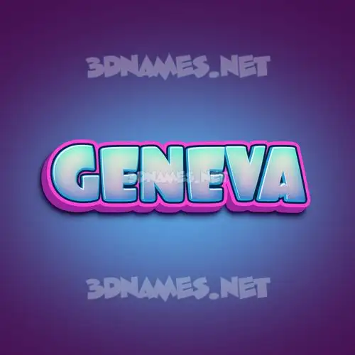 geneva in Phat Purple style - 3D name wallpaper geneva in Phat Purple style - 3D name wallpaper