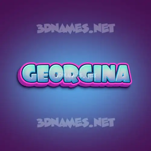 georgina in Phat Purple style - 3D name wallpaper georgina in Phat Purple style - 3D name wallpaper