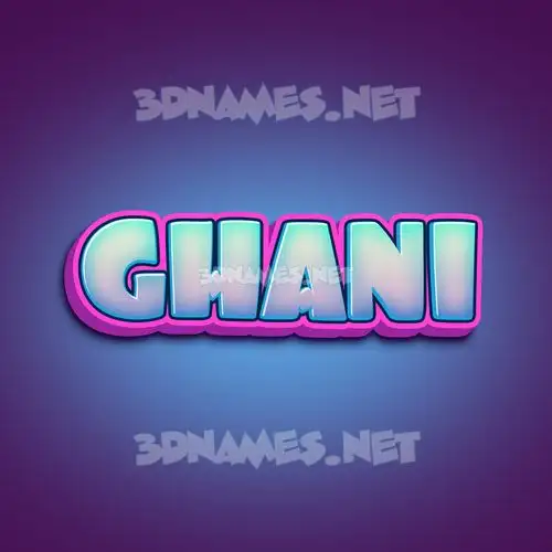 ghani in Phat Purple style - 3D name wallpaper ghani in Phat Purple style - 3D name wallpaper
