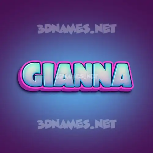 gianna in Phat Purple style - 3D name wallpaper gianna in Phat Purple style - 3D name wallpaper