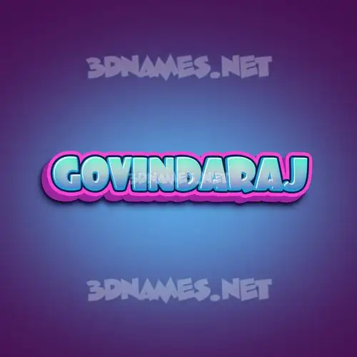 govindaraj in Phat Purple style - 3D name wallpaper govindaraj in Phat Purple style - 3D name wallpaper