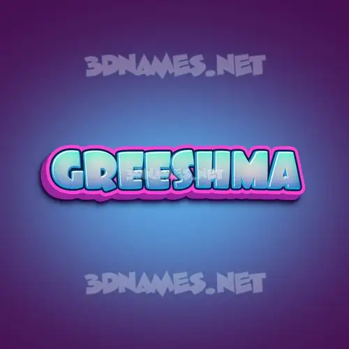 greeshma in Phat Purple style - 3D name wallpaper greeshma in Phat Purple style - 3D name wallpaper