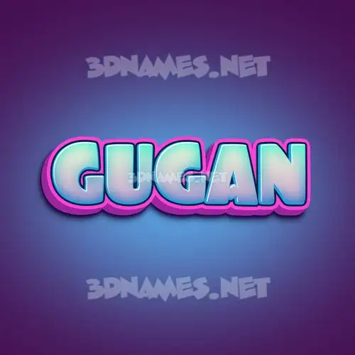 gugan in Phat Purple style - 3D name wallpaper gugan in Phat Purple style - 3D name wallpaper