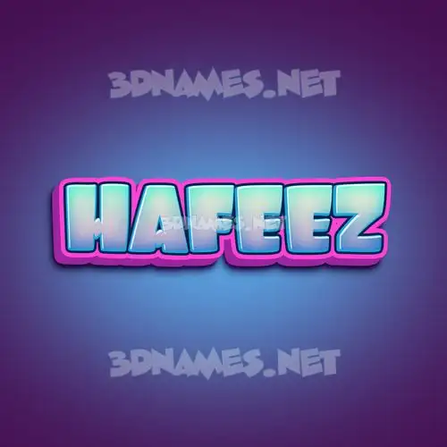 hafeez in Phat Purple style - 3D name wallpaper hafeez in Phat Purple style - 3D name wallpaper