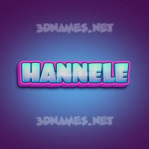 hannele in Phat Purple style - 3D name wallpaper hannele in Phat Purple style - 3D name wallpaper