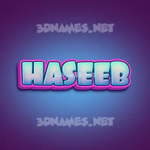 haseeb in Phat Purple style - 3D name wallpaper haseeb in Phat Purple style - 3D name wallpaper