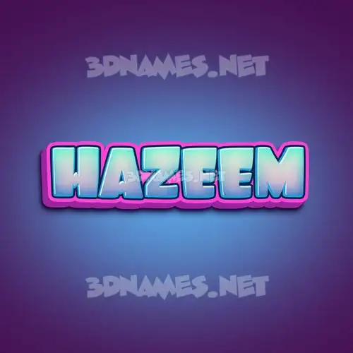 hazeem in Phat Purple style - 3D name wallpaper hazeem in Phat Purple style - 3D name wallpaper