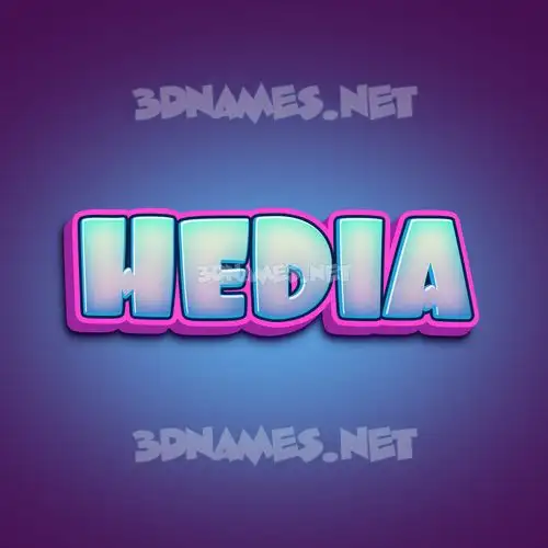 hedia in Phat Purple style - 3D name wallpaper hedia in Phat Purple style - 3D name wallpaper