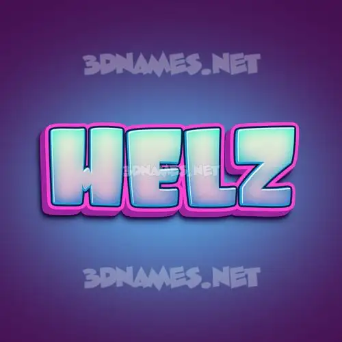 helz in Phat Purple style - 3D name wallpaper helz in Phat Purple style - 3D name wallpaper