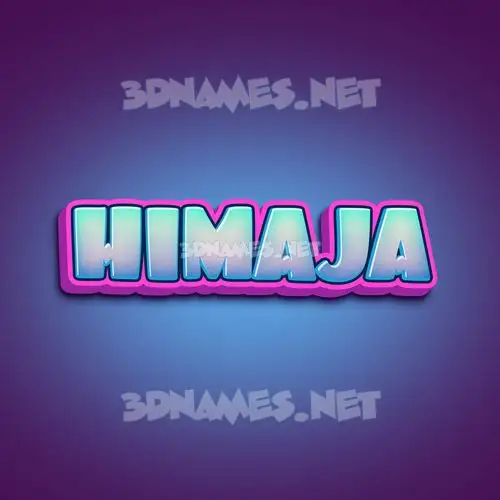 himaja in Phat Purple style - 3D name wallpaper himaja in Phat Purple style - 3D name wallpaper