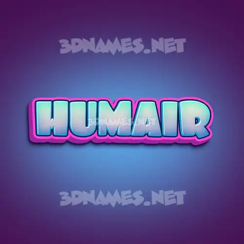 humair in Phat Purple style - 3D name wallpaper humair in Phat Purple style - 3D name wallpaper