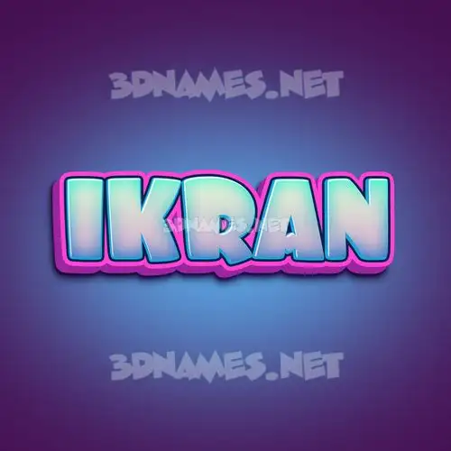 ikran in Phat Purple style - 3D name wallpaper ikran in Phat Purple style - 3D name wallpaper