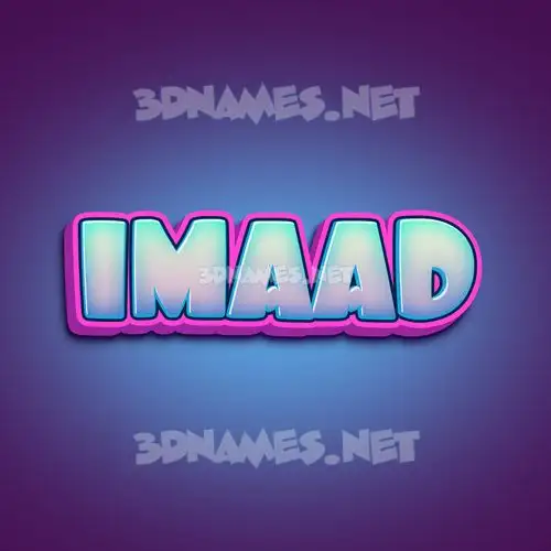 imaad in Phat Purple style - 3D name wallpaper imaad in Phat Purple style - 3D name wallpaper