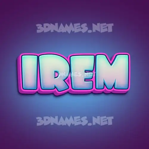 irem in Phat Purple style - 3D name wallpaper irem in Phat Purple style - 3D name wallpaper