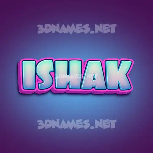 ishak in Phat Purple style - 3D name wallpaper ishak in Phat Purple style - 3D name wallpaper