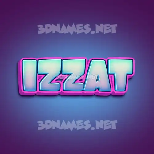 izzat in Phat Purple style - 3D name wallpaper izzat in Phat Purple style - 3D name wallpaper
