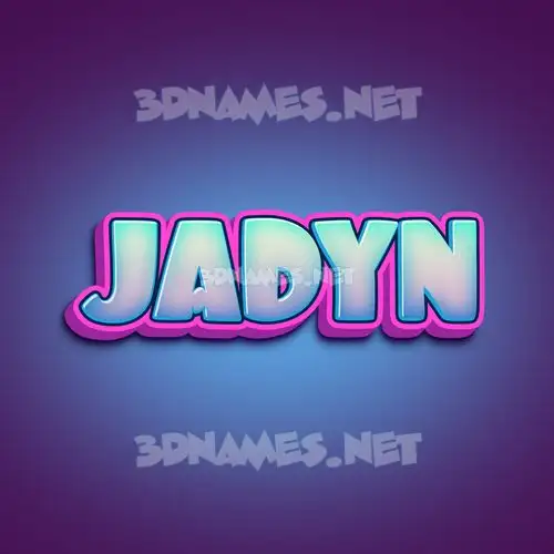 jadyn in Phat Purple style - 3D name wallpaper