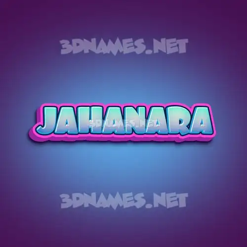 jahanara in Phat Purple style - 3D name wallpaper jahanara in Phat Purple style - 3D name wallpaper