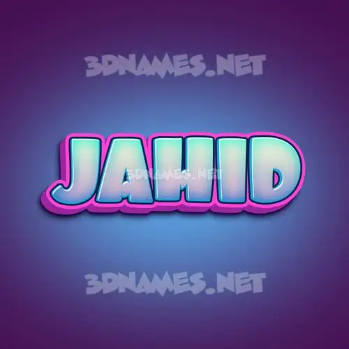 jahid in Phat Purple style - 3D name wallpaper jahid in Phat Purple style - 3D name wallpaper